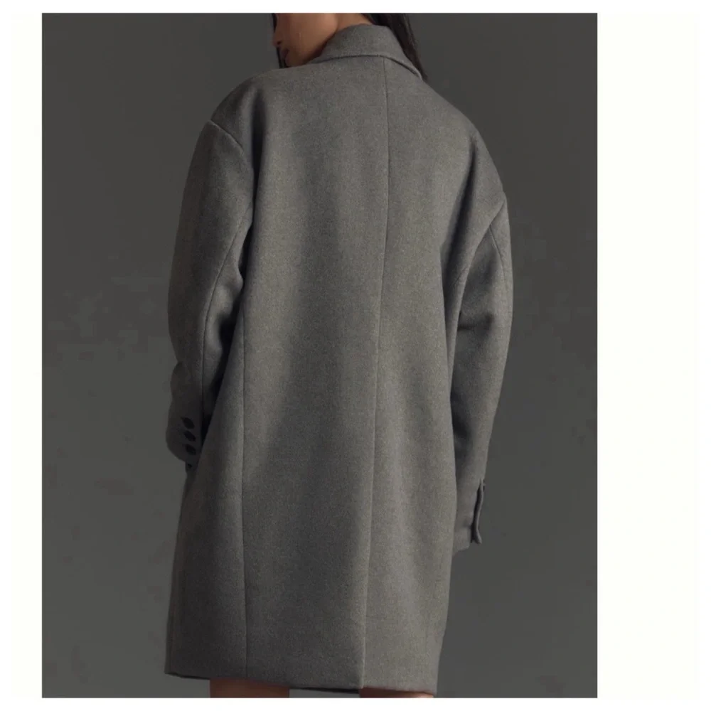 NWT Anthropologie Maeve Relaxed Cocoon Coat - Picture 6 of 15